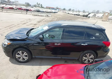 2018 Nissan Pathfinder Sl из США, поврежденный, VIN 5N1DR2MM7JC636653